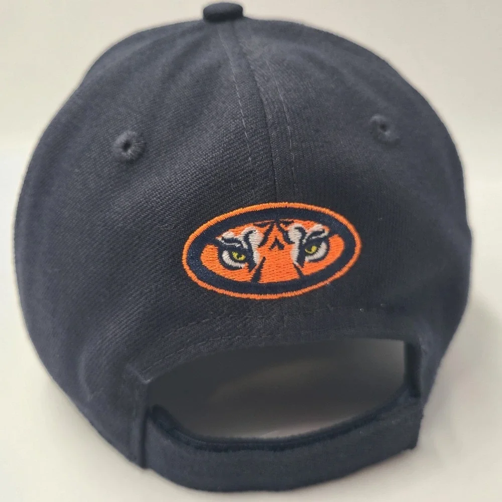 Auburn Tigers Hat Adjustable New Era 9Forty Blue Orange NCAA University Logo Men